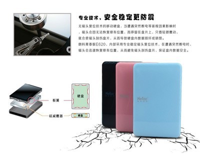 朗科(Netac) E620 2.5寸移动硬盘500G USB3.0 清新蓝怎么样?京东商城的价格走势-慢慢买比价网